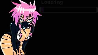 Double Try On. Squeezed Squirts Onto Face