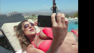 Curvy MILF Aubrey Black Makes Out With The Pool Boy