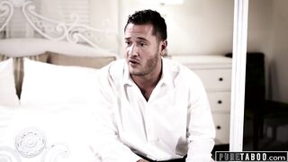 PURE TABOO Homeless Teen Virgin gets  Creampie