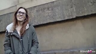 GERMAN SCOUT - SKINNY GINGER FOXY SEDUCE TO PICKUP FUCK