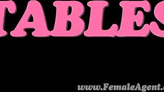 FemaleAgent - Sexy creampie casting with stud