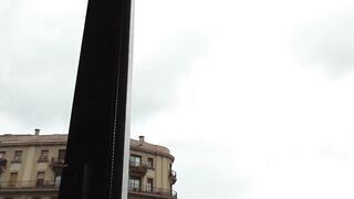 Calentón con Diana Rius,española de 18 años.Video improvisado,100% real