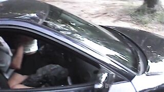 Parkplatz Sex mit Polizeieinsatz