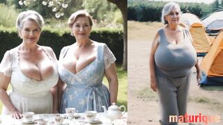 Grannies with big boobs