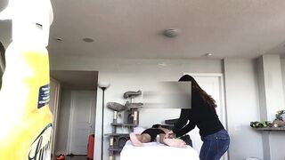 Legit Bolivian RMT Giving into Huge Asian Cock - 1st Appointment