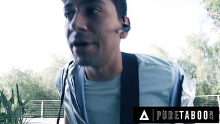 PURE TABOO Shocked Teen Discovers Sex Addict Stepmom Penny Barber Enjoying Secret Sex Dungeon