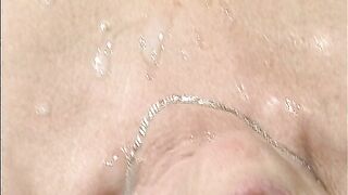 When grandma is horny, Kevin is really happy to help! Grandma gets a full load on her big tits!