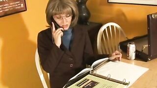 Office girls worship Bossy Dina feets