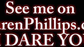 Lauren Phillips Eats Pussy on the Stairs!