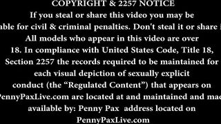 Hot Redhead Penny Pax's First Video Ever With Vicky Vette!