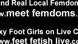 I want to give you a little foot fetish surprise