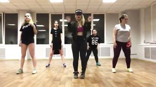 Swag Rus Panda twerk class and lesson 