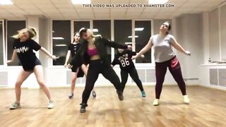 Swag Rus Panda twerk class and lesson 