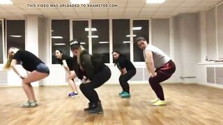 Swag Rus Panda twerk class and lesson 