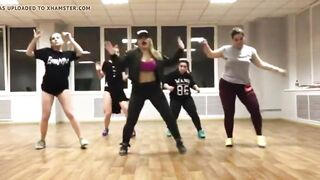 Swag Rus Panda twerk class and lesson 