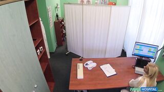 Cute TEEN has ANAL sex the doctor and a hot blonde NURSE - Fake Hospital