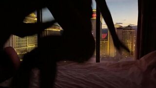 VEGAS DANCERS FUCK IN HOTEL - Hot Silhouette Sex