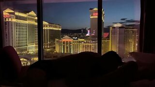 VEGAS DANCERS FUCK IN HOTEL - Hot Silhouette Sex