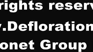 Hardcore defloration of timid teen Adrien Stone