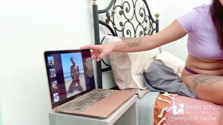 Mega Squirt! Chubby teen gets fucked by stepbrother!