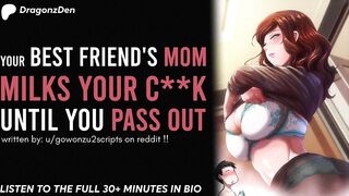 BEST FRIEND’S MOM MILKS YOUR COCK - Erotic Audio Roleplay ASMR BEST AUDIO PORN EVER
