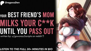 BEST FRIEND’S MOM MILKS YOUR COCK - Erotic Audio Roleplay ASMR BEST AUDIO PORN EVER