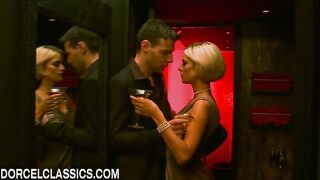 Sex break in the toilet with Claire Castel