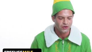 Merry FreeUse Christmas! Milf Stepmom Teaches Horny Stepson And Shy Stepdaughter How To Fuck