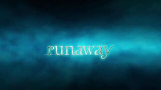 Two brunettes and a blonde have lick session on the sofa