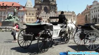 Euro slut punished with goldenshower and toys