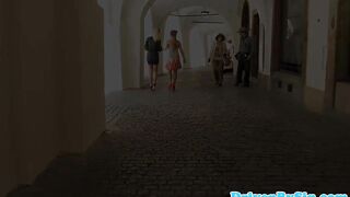 Euro slut punished with goldenshower and toys