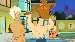 Drawn Together - Foxxy Love And Princess Clara Make Out