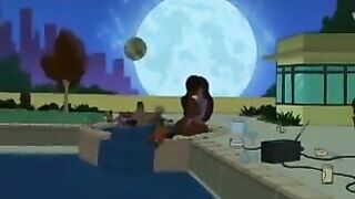 Drawn Together - Foxxy Love And Princess Clara Make Out