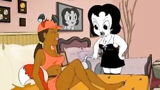 Drawn Together - Foxxy Love And Princess Clara Make Out