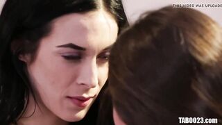 Aiden Ashley and Casey Calvert using dildos