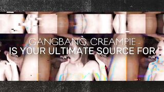 Hot Blonde Big Tittied Milf Gets Creampied & Blowbanged Hard