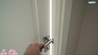 StepSIS CAUGHT stepBRO CUMMING all over her PANTIES