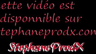 Ophelie has fun and cash a black hungry