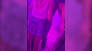 hot married blonde fucking two strangers in the parking lot after leaving the funk dance - cuckold b