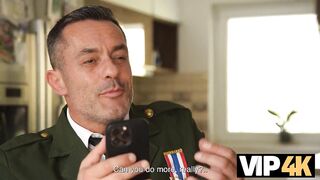 VIP4K. Luckiest Soldier Ever. Hot sex with Matty