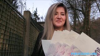 Public Agent Cute Russian loves sex for cash