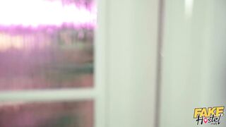 Fake Hostel - Filthy TINY CHEATING Girfriend has her Pussy shared