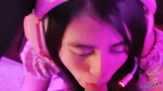 My BEST FRIEND'S GIRLFRIEND gives me a BLOWJOB on VALENTINE'S DAY PART 1 - PriscyRollplay