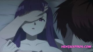 Busty step sister gets in bed naked- Uncensored Hentai
