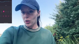 Risky Trail Walk With My Lush! - Public Orgasm - Remote Vibrator