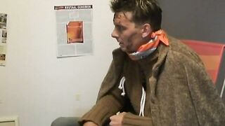 Ugly Dutch Granny Fucks Office Boy
