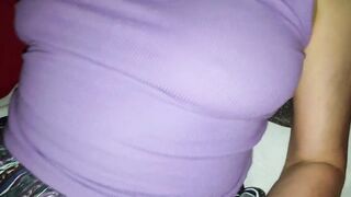 Cuckold eats Creampie and Cock