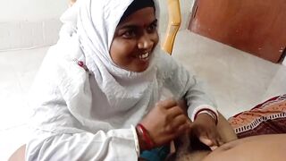 Bangladeshi Student With Her Teacher For Good mark