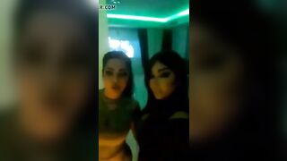 Rubbing Iranian pornstar