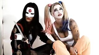 Squad - Harley Quinn Kiss Katana - Unedited version